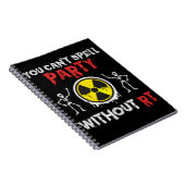 Krass Tech Spaß Funny Xray Radiologin Notizblock (Rechte Seite)