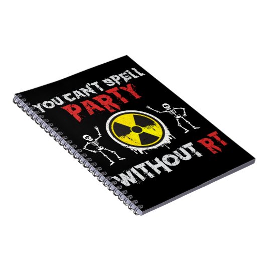 Krass Tech Spaß Funny Xray Radiologin Notizblock (Rechte Seite)