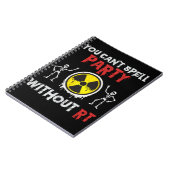 Krass Tech Spaß Funny Xray Radiologin Notizblock (Linke Seite)