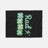 Krass Tech St Patricks Day Xray Irish Lucky Radiol Fleecedecke (Vorderseite (Horizontal))