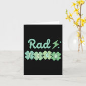 Krass Tech St Patricks Day Xray Irish Lucky Radiol Karte (Gelbe Blume)