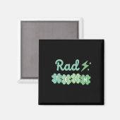 Krass Tech St Patricks Day Xray Irish Lucky Radiol Magnet (Vorderseite/Rückseite)