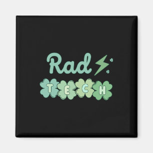 Krass Tech St Patricks Day Xray Irish Lucky Radiol Magnet