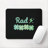 Krass Tech St Patricks Day Xray Irish Lucky Radiol Mousepad (Mit Mouse)
