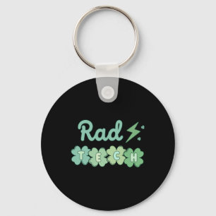 Krass Tech St Patricks Day Xray Irish Lucky Radiol Schlüsselanhänger