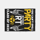 Krass Tech Student Rt Cl von 2025 Radiology Gradua Fleecedecke (Vorderseite (Horizontal))