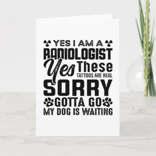 Krass Tech Yes Ich bin Radiologe Xray Radiology Karte