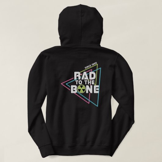 "Krass zum Knochen" Hoodie (Design Rückseite)