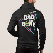 "Krass zum Knochen" Radiologie Zip Hoodie (Mens) (Rückseite)