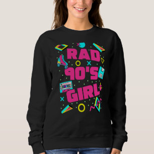 Krasse 90er Girl 90er Ästhetik Krass Retro 90er No Sweatshirt