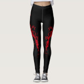 Krasse Gitarre Leggings (Vorderseite)