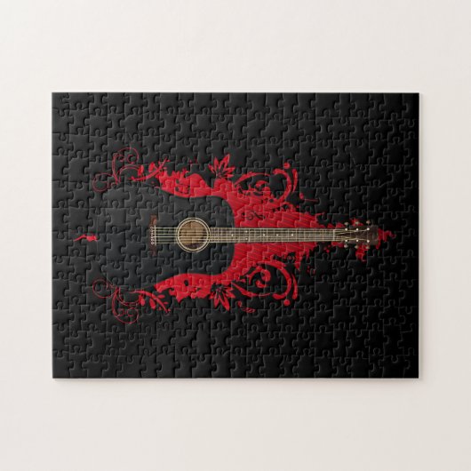 Krasse Gitarre Puzzle (Horizontal)