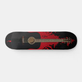 Krasse Gitarre Skateboard (Horizontal)
