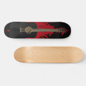 Krasse Gitarre Skateboard (Horizontal)