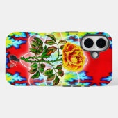 Krasse Krasse Rose Husten Case-Mate iPhone Hülle (Rückseite (Horizontal))