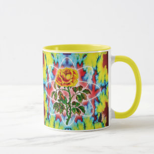 Krasse Krasse Rose Tasse