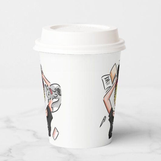 Krasse Mama Pappbecher (Links)