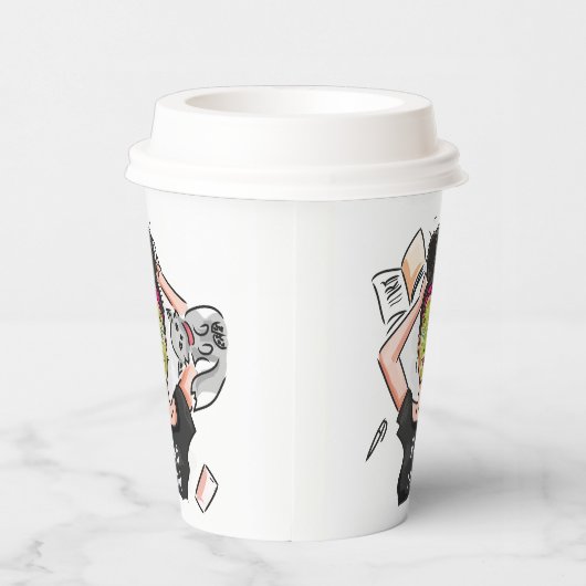 Krasse Mama Pappbecher (Rechts)