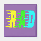 KRASSE Neonfarben Magnet (Vorne)