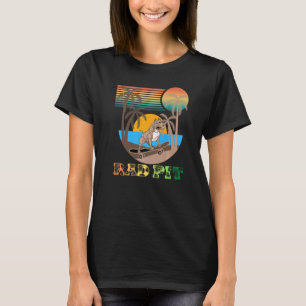 Krasse Pit Phantastisch Retro Beach Skateboarding T-Shirt