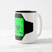 Krasse Rebellion Zweifarbige Tasse (VorderseiteRechts)