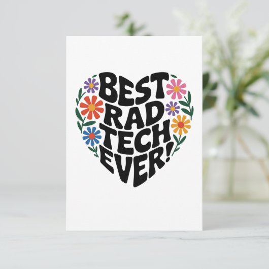 Krasse Technik Dankeskarte (Stehend Vorderseite)