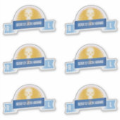 Krasse Technik umarmen Aufkleber (Vorderseite)