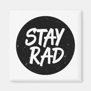 Krasse Typografie bleibe Magnet