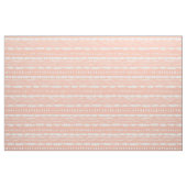 Krasser Boho-Streifen Pfirsich Stoff (Fat Quarter (45,7 x 55,9 cm))