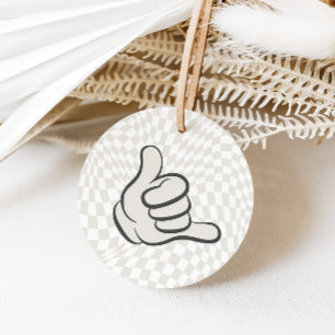 Krasser Cooler Typ   Boys Retro Skater Geburtstag Geschenkanhänger