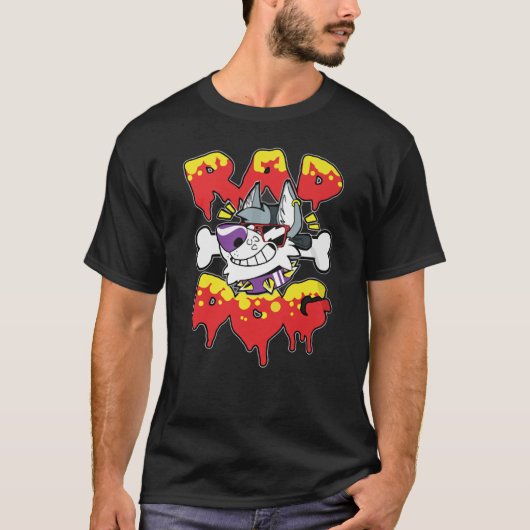KRASSER HUND T-Shirt (Vorderseite)