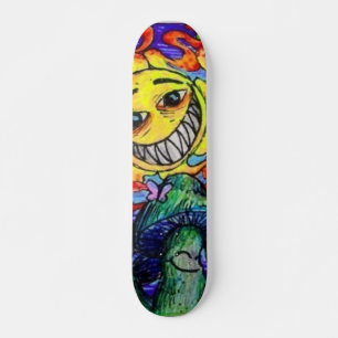 Krasser Reißverschluss Zinger Skateboard