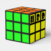 KRASSER Retro-Party-Cube der 80er Jahre Geschenkschachtel (Rückseite)