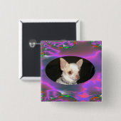 Krasser Roddo quadratischer Knopf Button (Vorne & Hinten)