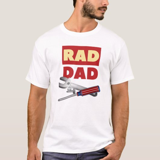 Krasser Vater - Dark T - Shirt für Männer (Vorderseite)