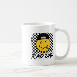 Krasser Vater Funny Checkered Vater &#; s Day Smil Kaffeetasse