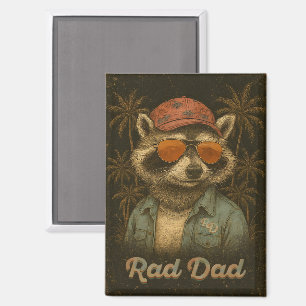 Krasser Vater Funny Happy Vatertag Vintag Magnet