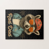 Krasser Vater Funny Happy Vatertag Vintag Puzzle (Horizontal)