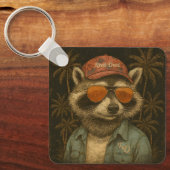 Krasser Vater Funny Happy Vatertag Vintag Schlüsselanhänger (Vorderseite)