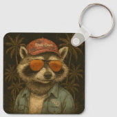 Krasser Vater Funny Happy Vatertag Vintag Schlüsselanhänger (Rückseite)