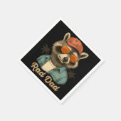 Krasser Vater Funny Happy Vatertag Vintag Serviette (Ecke)