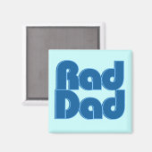 Krasser Vater Magnet (Vorderseite/Rückseite)