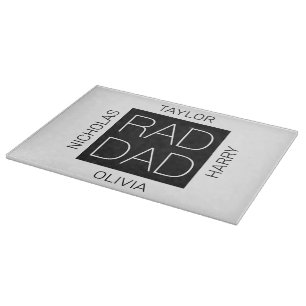 Krasser Vater modernes Design mit individuellen Ki Schneidebrett