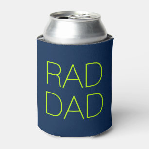 Krasser Vater Neon grün und Marineblau minimalisti Dosenkühler