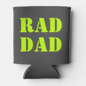 Krasser Vater Neon grüne Holzkohle Grau moderne Ty Dosenkühler (Vorderseite)