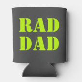 Krasser Vater Neon grüne Holzkohle Grau moderne Ty Dosenkühler (Rückseite)