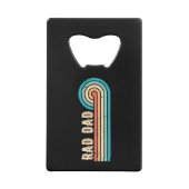 Krasser Vater Retro Vintag Sunset Vater Geldbeutel Flaschenöffner (Rückseite)