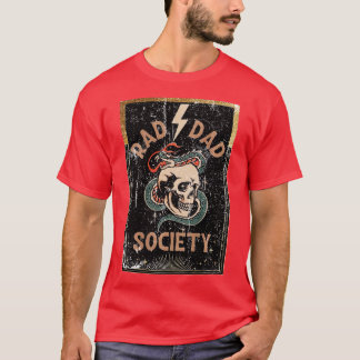 Krasser Vater Society Cool Vater Club Vater Leben  T-Shirt