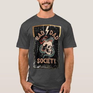Krasser Vater Society Cool Vater Club Vater Leben  T-Shirt