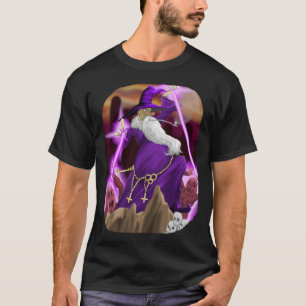 Krasses Gesichts-schmelzender Zauberer T-Shirt